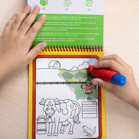 Melissa & Doug - On the Go Water WOW! Color Reveal Pad - Farm