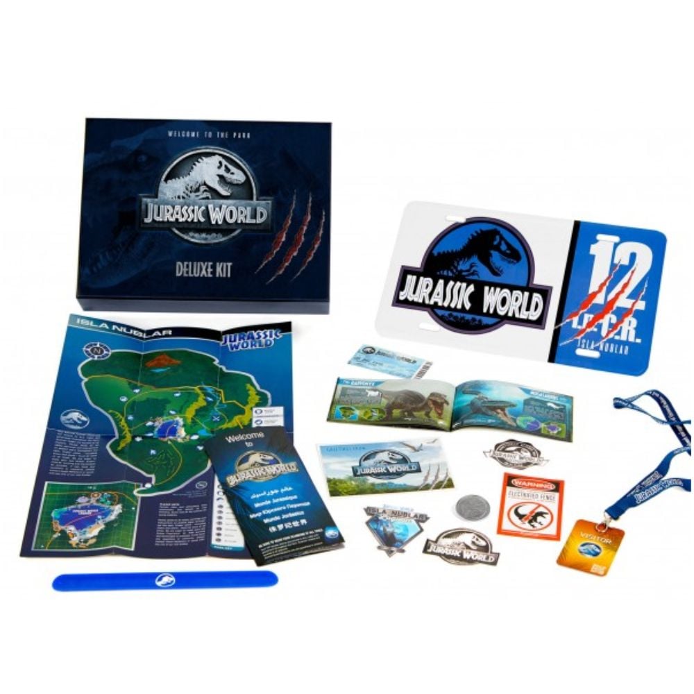 JURASSIC WORLD - DELUXE KIT - COLLECTORS BOX