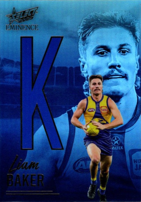 Liam Baker, K Nameplate Gold, 2025 Select AFL Eminence