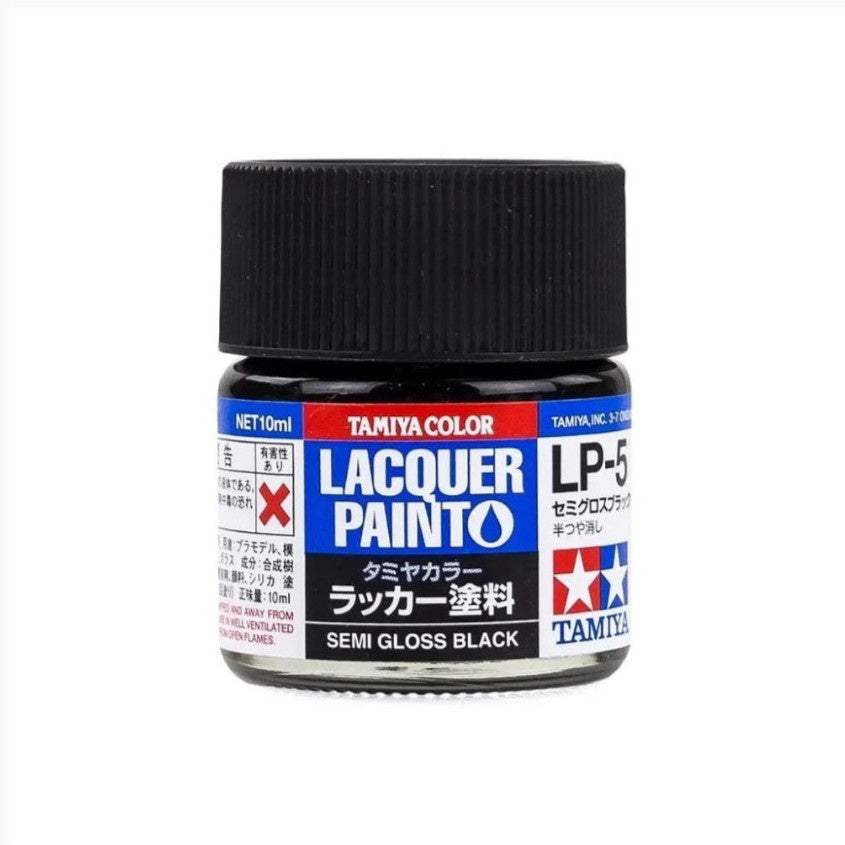 TAMIYA LP-5 SEMI GLOSS BLACK 10ml
