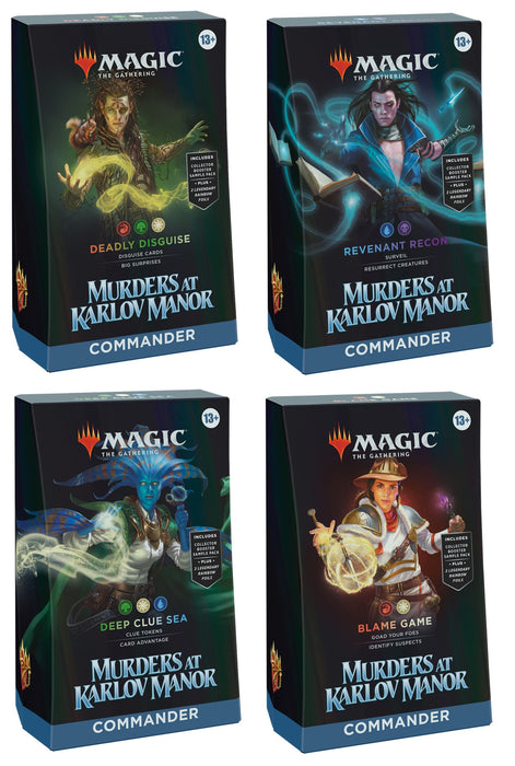 Deep Clue Sea - Magic the Gathering Murders at Karlov Manor Commander Deck