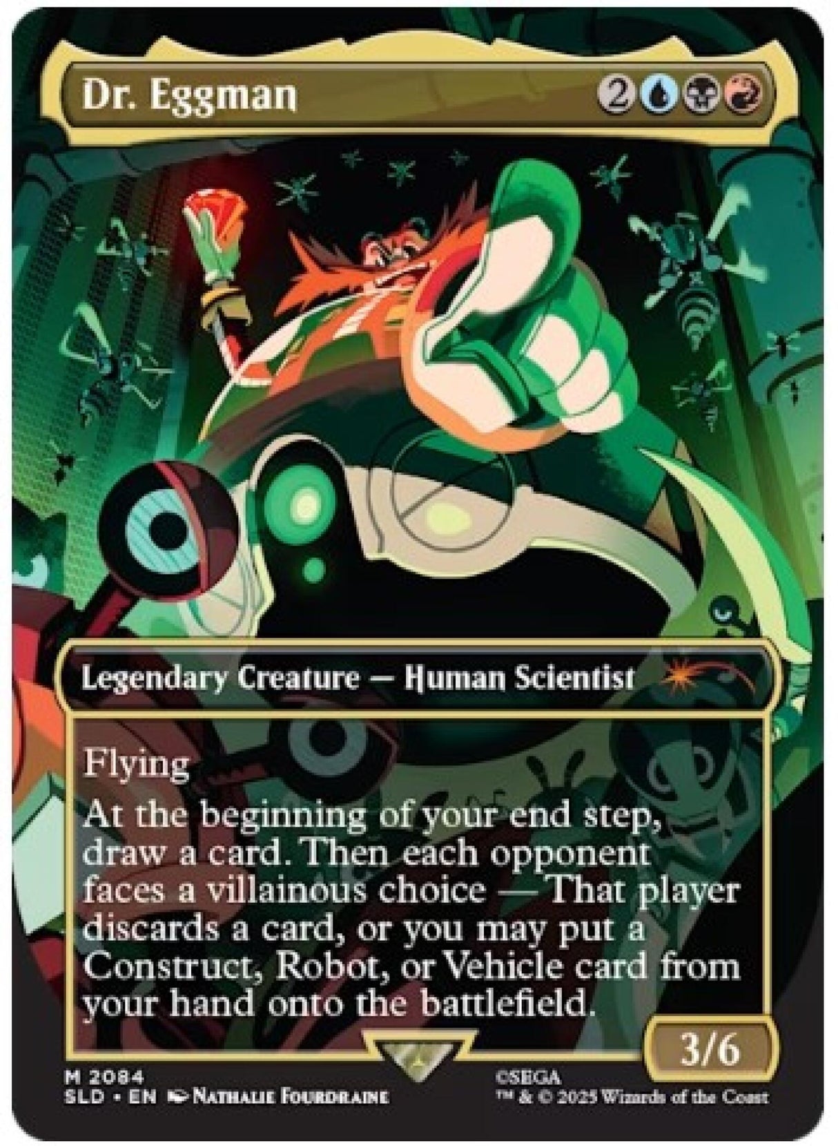 Magic the Gathering Secret Lair x Sonic the Hedgehog Friends and Foes (Non-Foil)