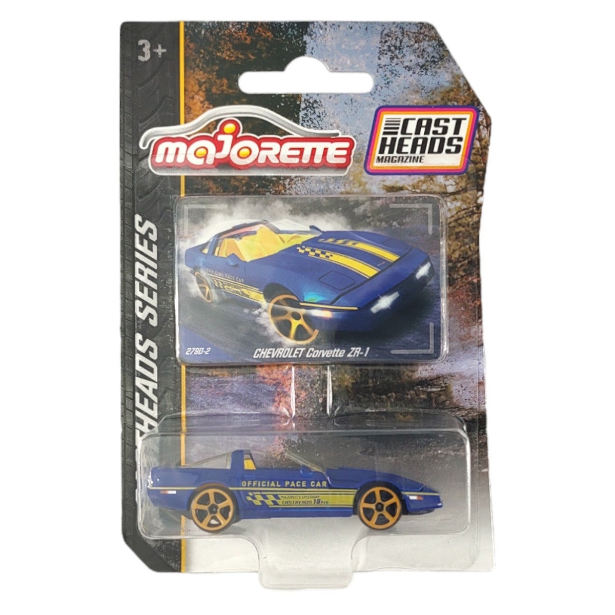 Chevrolet Corvette ZR-1, Castheads Series, 1:64 Scale Diecast Car