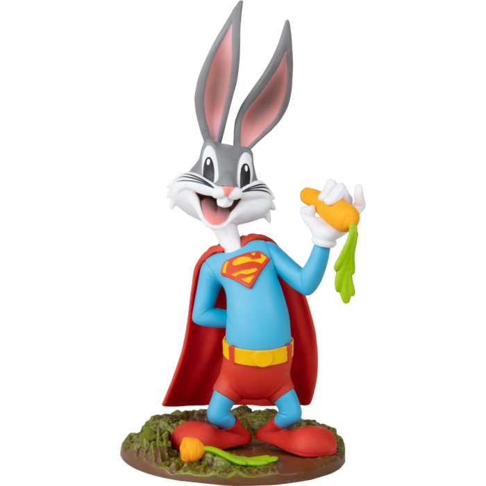 Looney Tunes - Bugs Bunny as Superman Movie Maniacs WB 100 McFarlane 6" Scale Posed PVC Figure