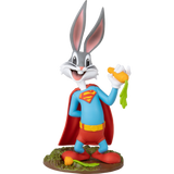 Looney Tunes - Bugs Bunny as Superman Movie Maniacs WB 100 McFarlane 6" Scale Posed PVC Figure