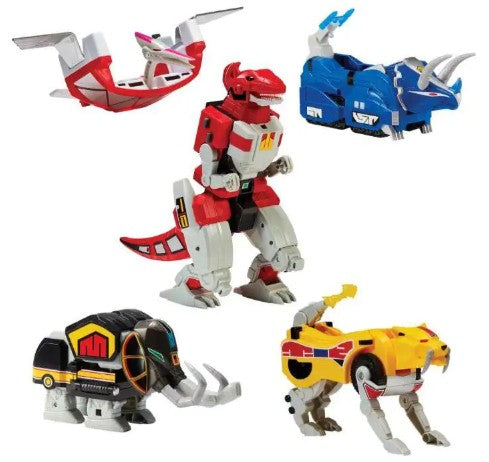 Power Rangers Mighty Morphin Re-Ignition Megazord Battle Pack Exclusive Action Figure Set
