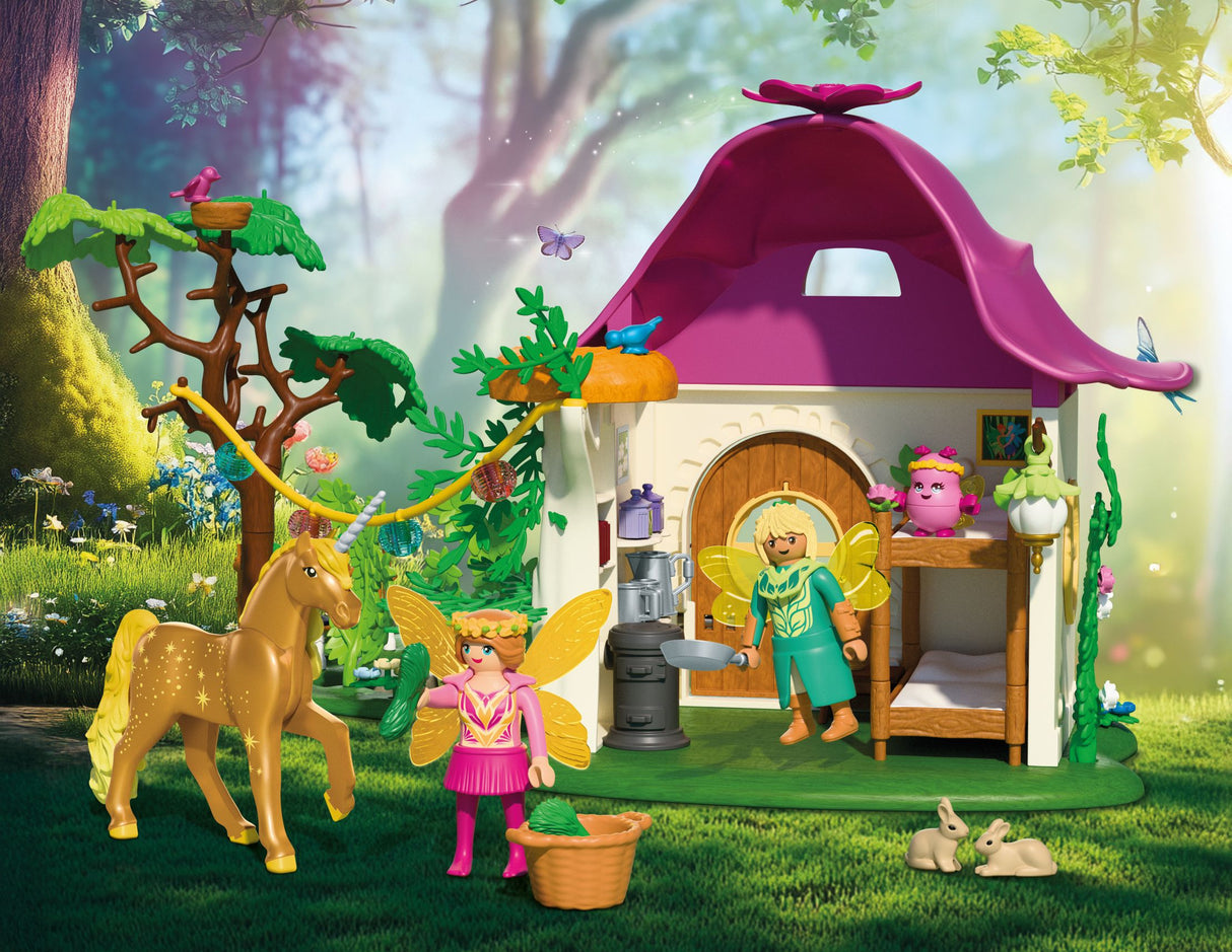 Playmobil 71838 - Fairy Home with Golden Unicorn