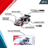Porsche Taycan Turbo S Safety Car - Majorette: Porsche Deluxe Cars, 1:64 Scale Diecast Car