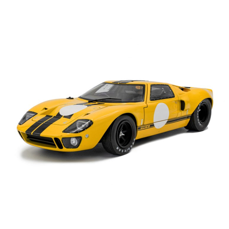 1968 Ford GT40 Mk 1 Yellow, 1:18 Scale Diecast Car