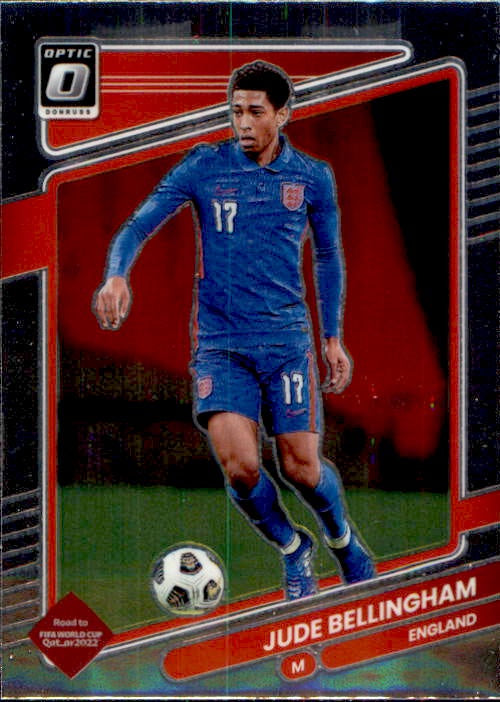 Jude Bellingham, Optic, 2021-22 Panini Donruss Soccer Road To FIFA World Cup Qatar
