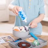 Melissa & Doug - Water WOW! Simmer & Stir Stove-Top Play Set