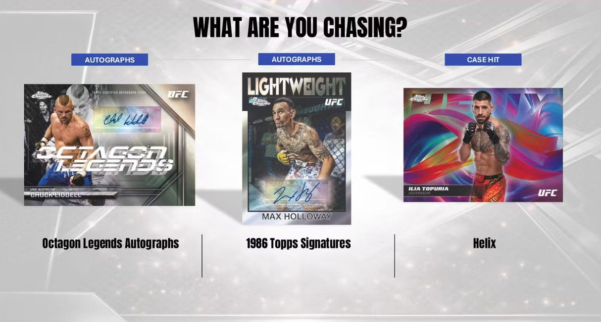 2026 Topps Chrome UFC Blaster Box