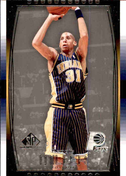 Reggie Miller, 2004-05 UD NBA SP Game Used Edition