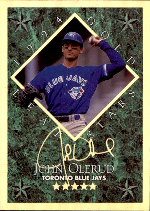 John Olerud, Gold Leaf Stars, 1994 Donruss MLB Baseball