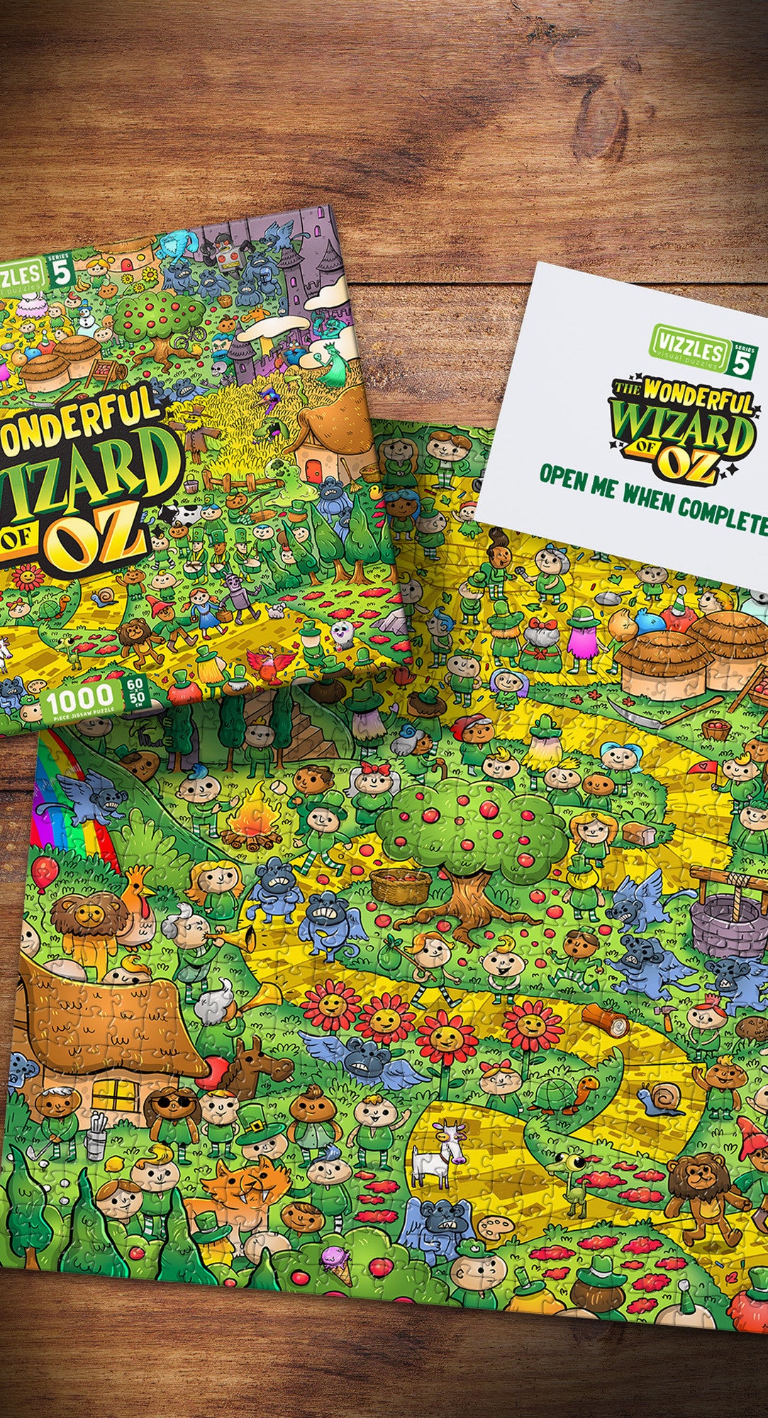 Vizzles The Wonderful Wizard Of Oz 1000pc Jigsaw Puzzle