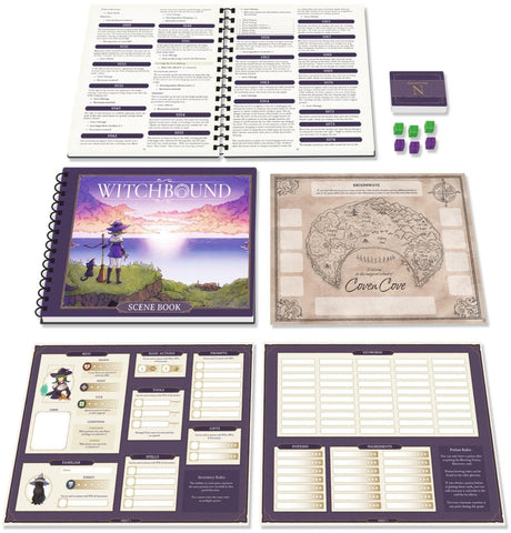 Witchbound Board Game