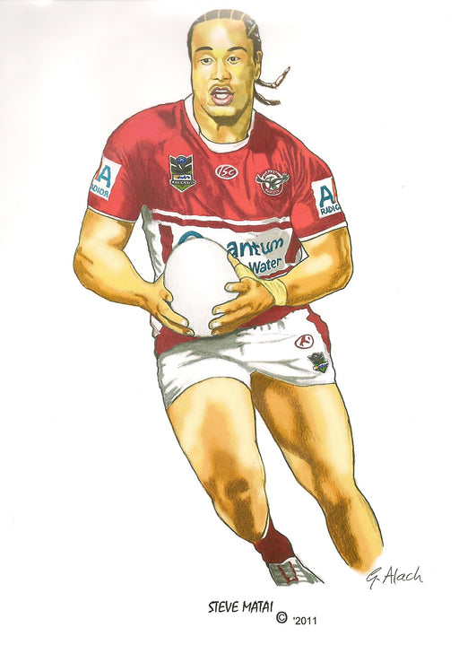 Steve Matai, GregsArt A4 Print