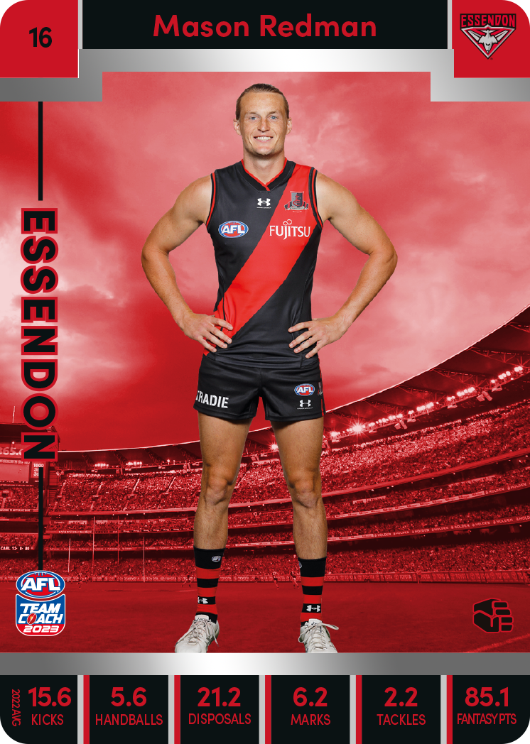 Mason Redman, 16, Silver Parallel, 2023 Teamcoach AFL