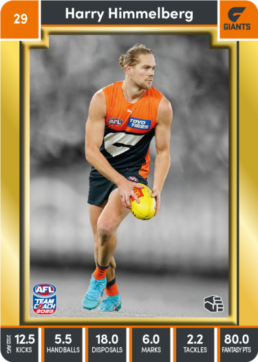 Harry Himmelberg, 29, Gold Parallel, 2023 Teamcoach AFL