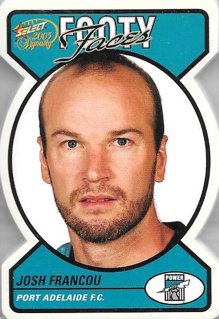 Port Adelaide Power, Footy Faces Die-Cut Team Set, 2005 Select AFL Dynasty