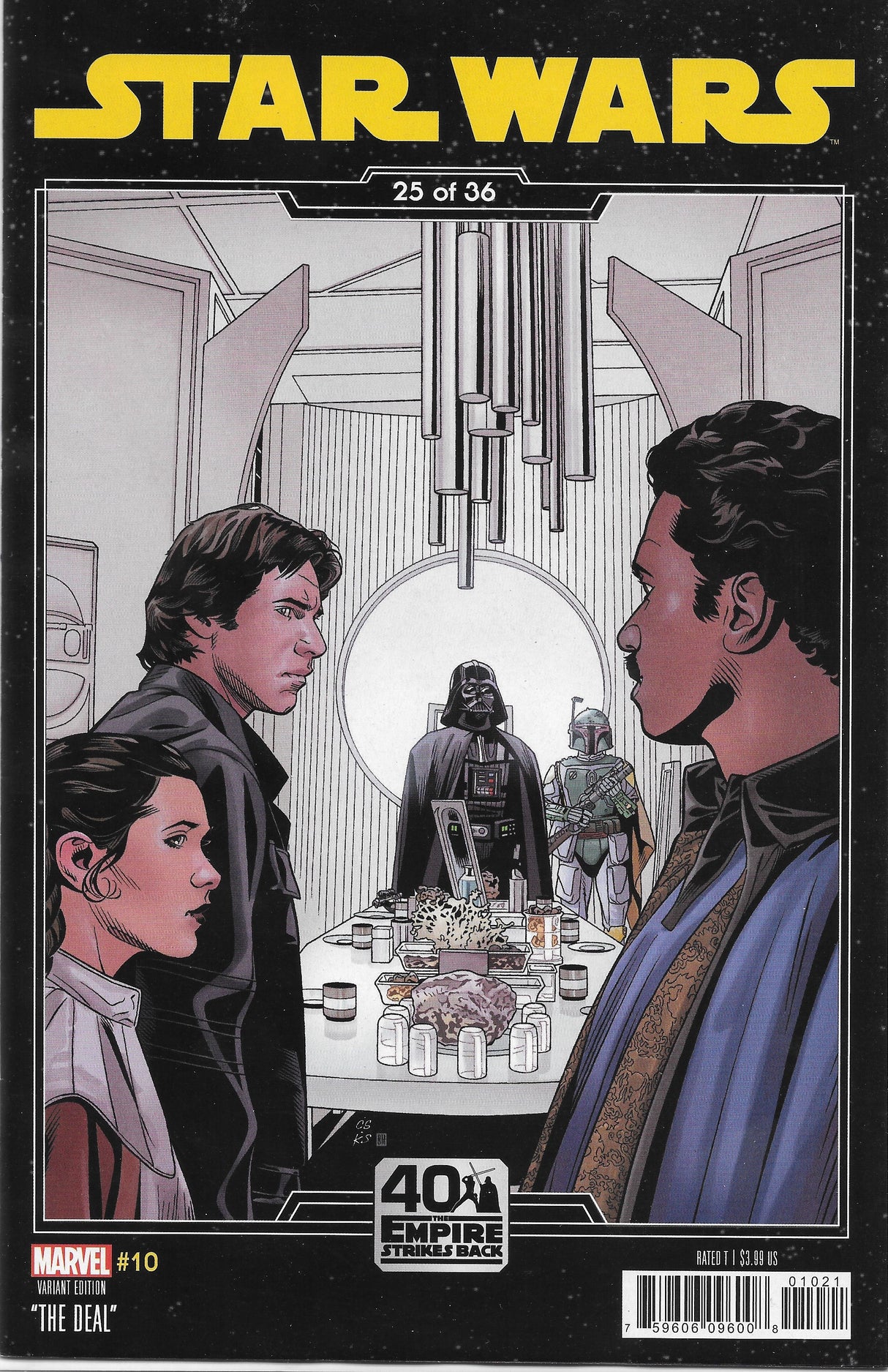Star Wars #10 Comic 40th Anniversary Variant Comic