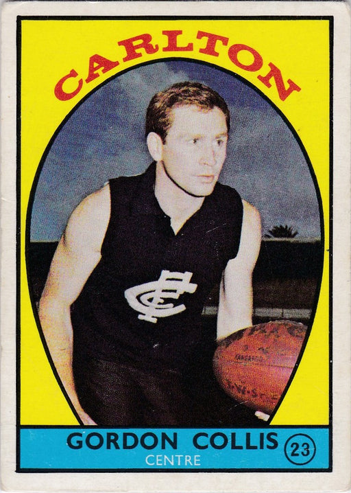 Gordon Collis, 1968a Scanlens VFL