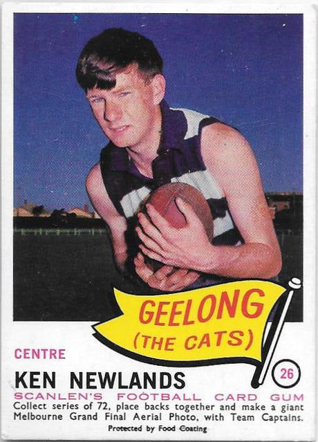 Ken Newlands, 1966 Scanlens VFL
