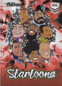 Checklist 1, Red Startoons, 2019 TLA/ESP Traders NRL