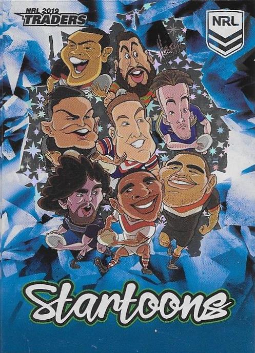 Checklist 2, Blue Startoons, 2019 TLA/ESP Traders NRL