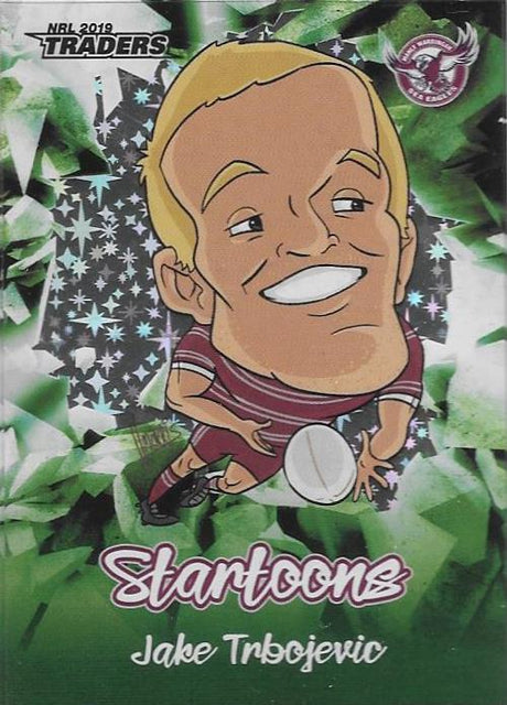 Jake Trbojevic, Green Startoons, 2019 TLA/ESP Traders NRL