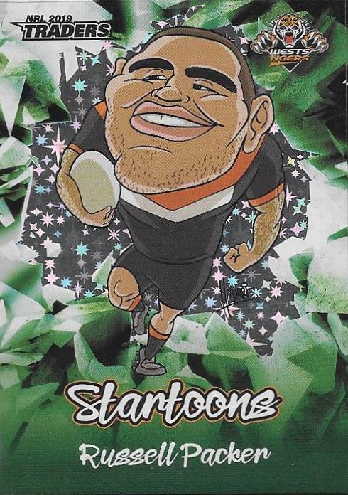 Russell Packer, Green Startoons, 2019 TLA/ESP Traders NRL