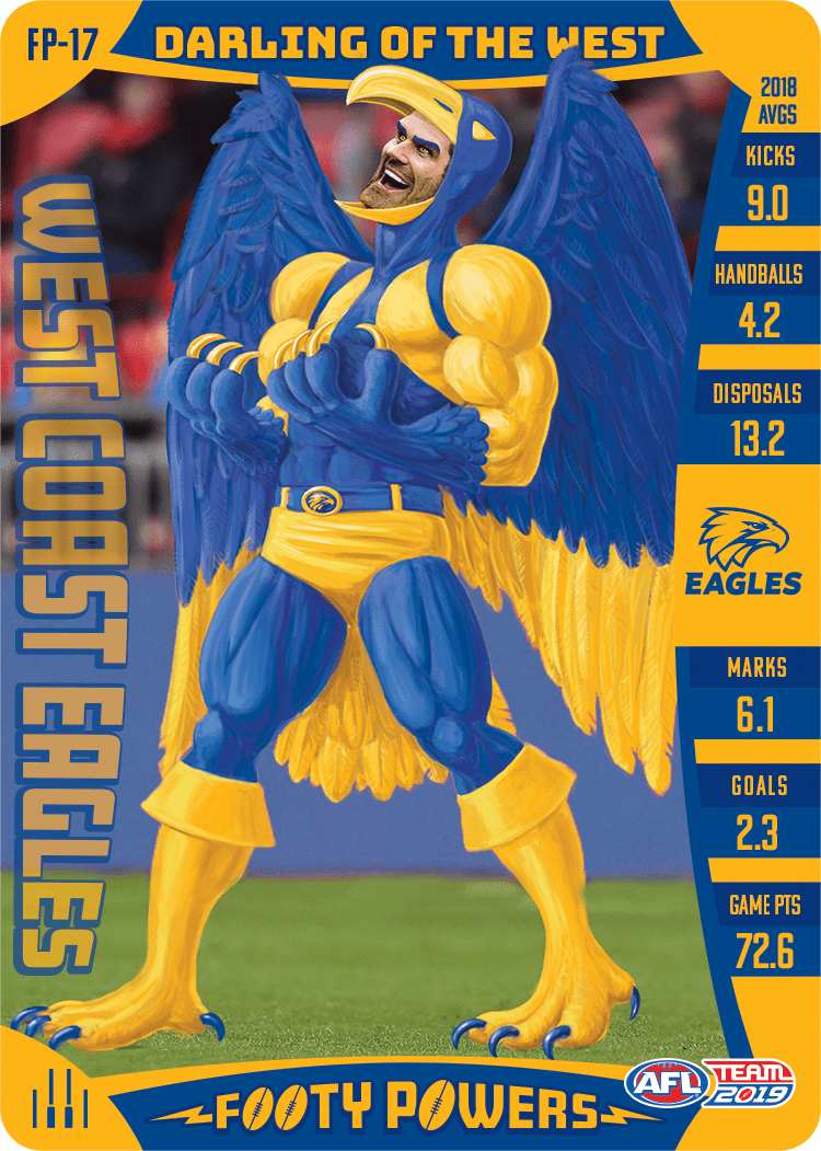 Jack Darling, Footy Powers, 2019 Teamcoach AFL