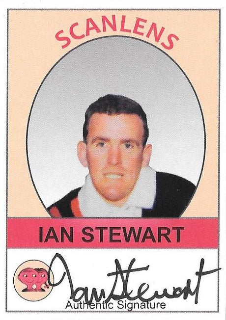 2019 Scanlens VFL, Ian Stewart Signature and Base Card
