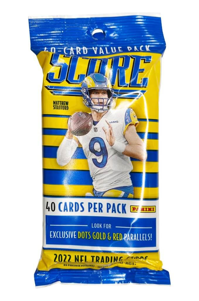 2022 Panini Score NFL Football Fat Pack
