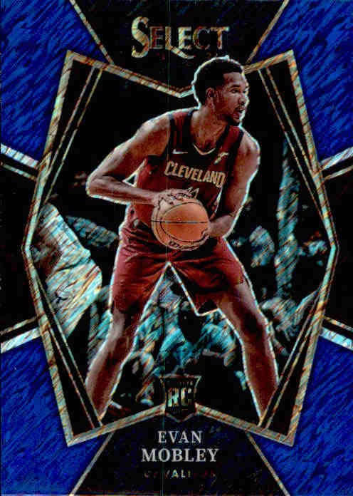 Evan Mobley, RC, Premier Level Shimmer Prizm, 2021-22 Panini Select Basketball NBA
