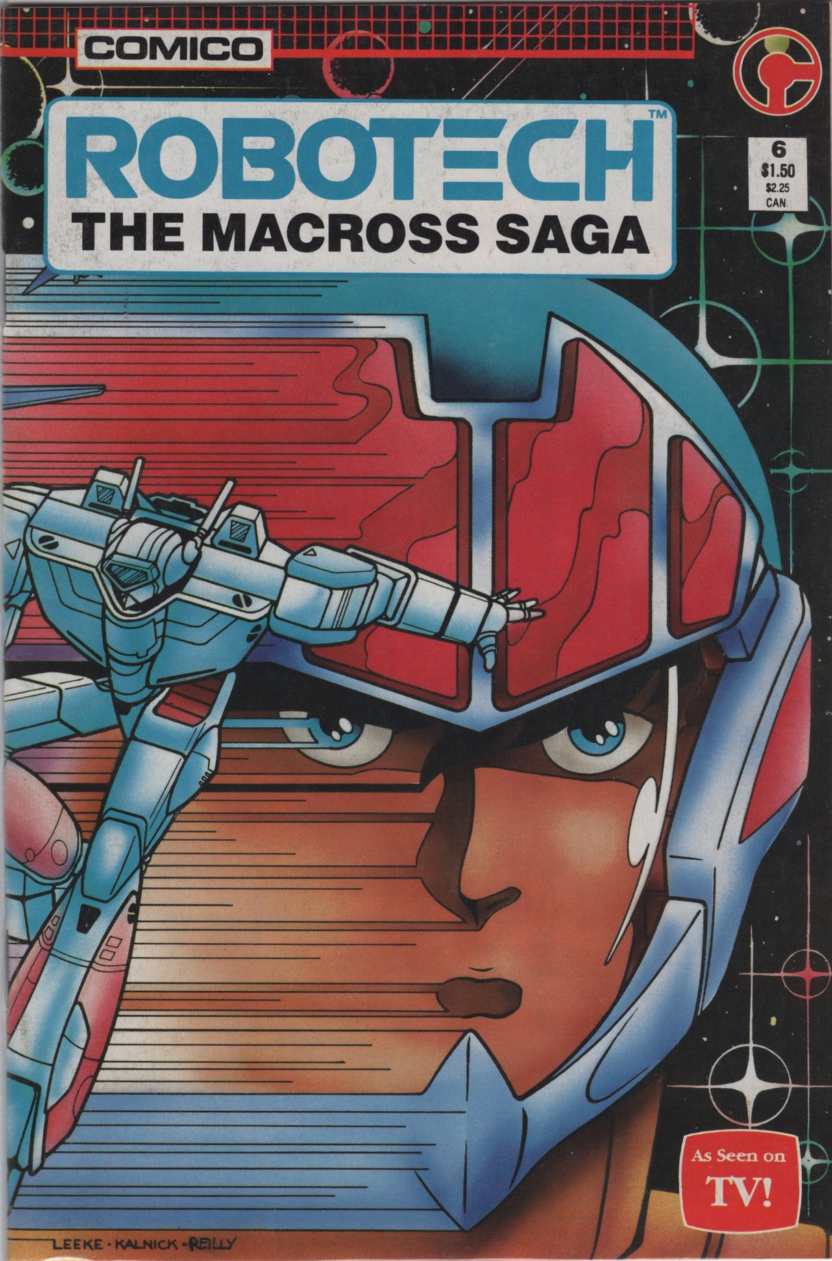 Comico Robotech The Macross Saga #6 Comic