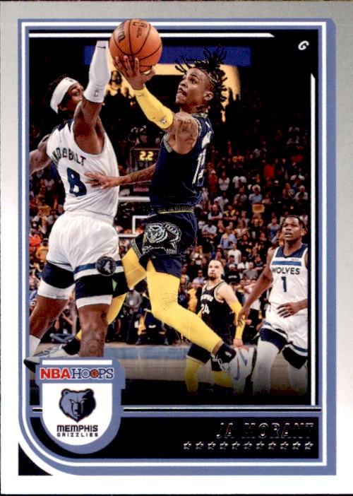 Ja Morant, #133, 2022-23 Panini Hoops Basketball NBA