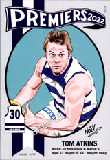 Geelong Cats 2022 Premiers Card Set by Noel