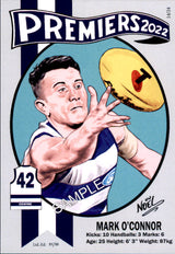 Geelong Cats 2022 Premiers Card Set by Noel