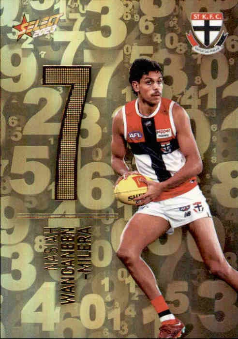 Nasiah Wanganeen-Milera, Numbers, 2023 Select AFL Footy Stars