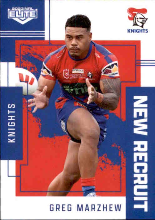 Greg Marzhew, New Recruit, 2023 TLA Elite NRL Rugby League