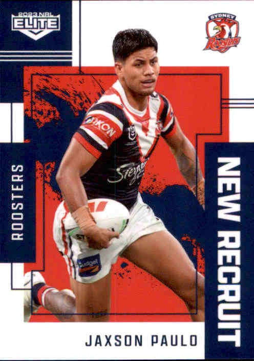Jaxson Paulo, New Recruit, 2023 TLA Elite NRL Rugby League