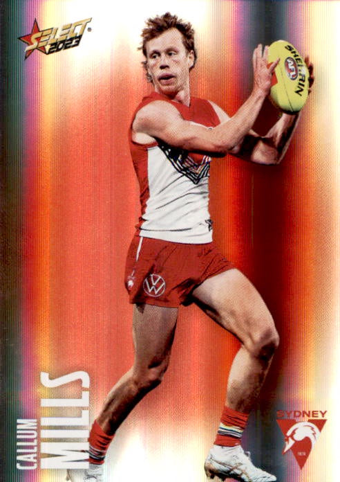 Callum Mills, 157, Parallel, 2023 Select AFL Footy Stars