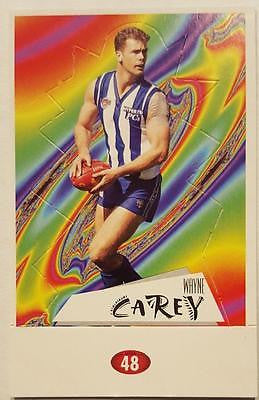 1997 Select North Melbourne Kangaroos Pop-up Set, Carey, Archer, Longmire..