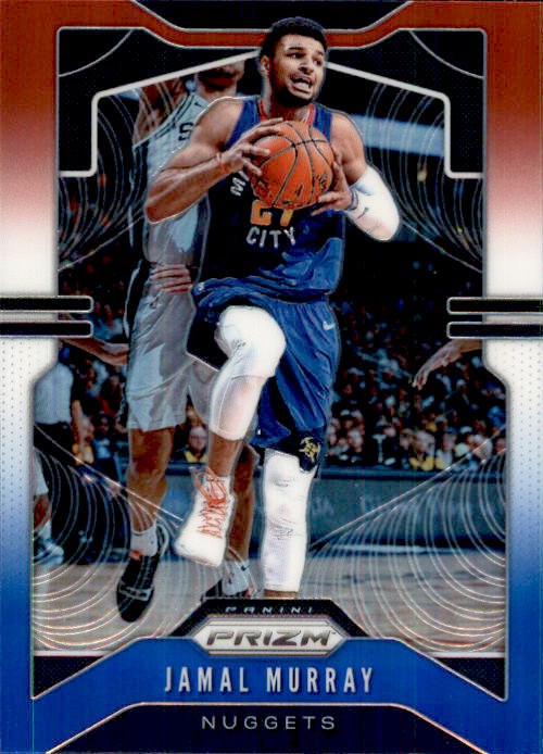 Jamal Murray, Red White Blue Prizm, 2019-20 Prizm Basketball