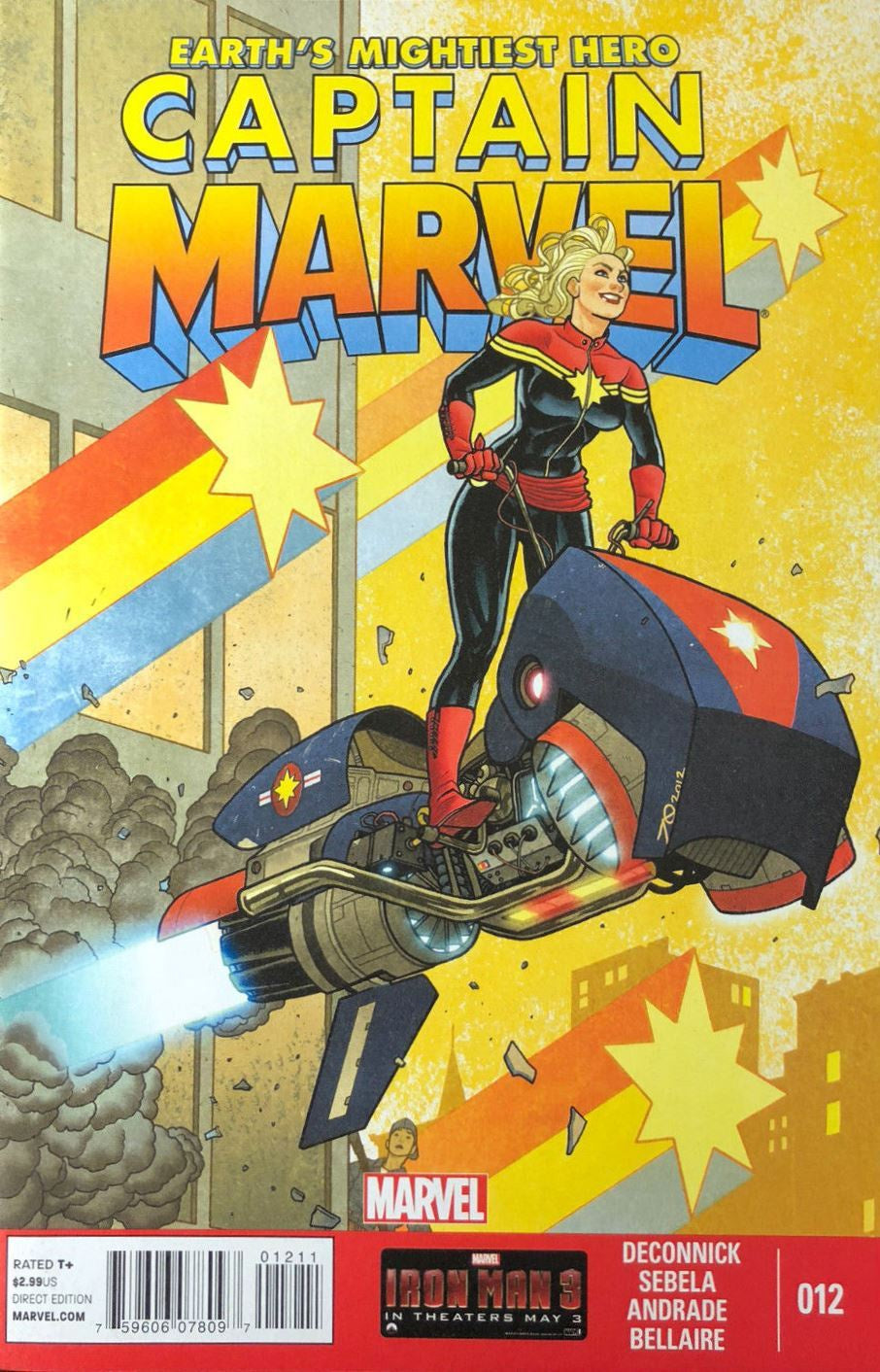 Earths Mightiest Hero, Captain Marvel #12 Comic