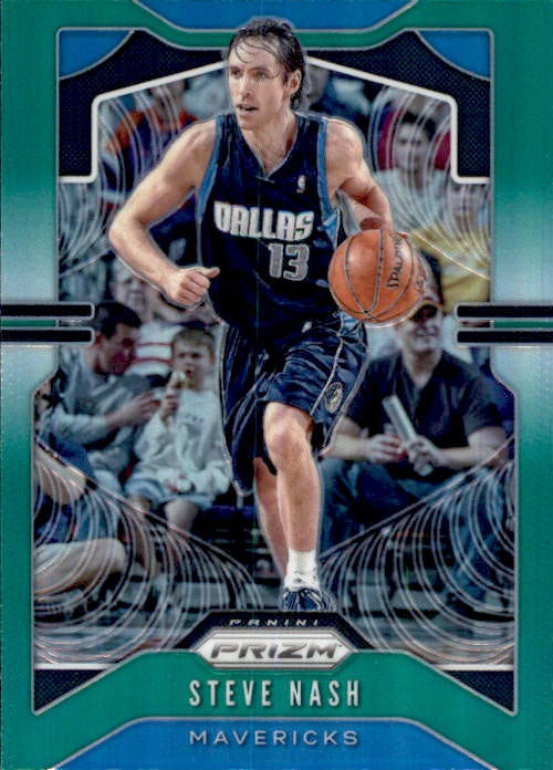 Steve Nash, 2019-20 Prizm Basketball GREEN Refractor