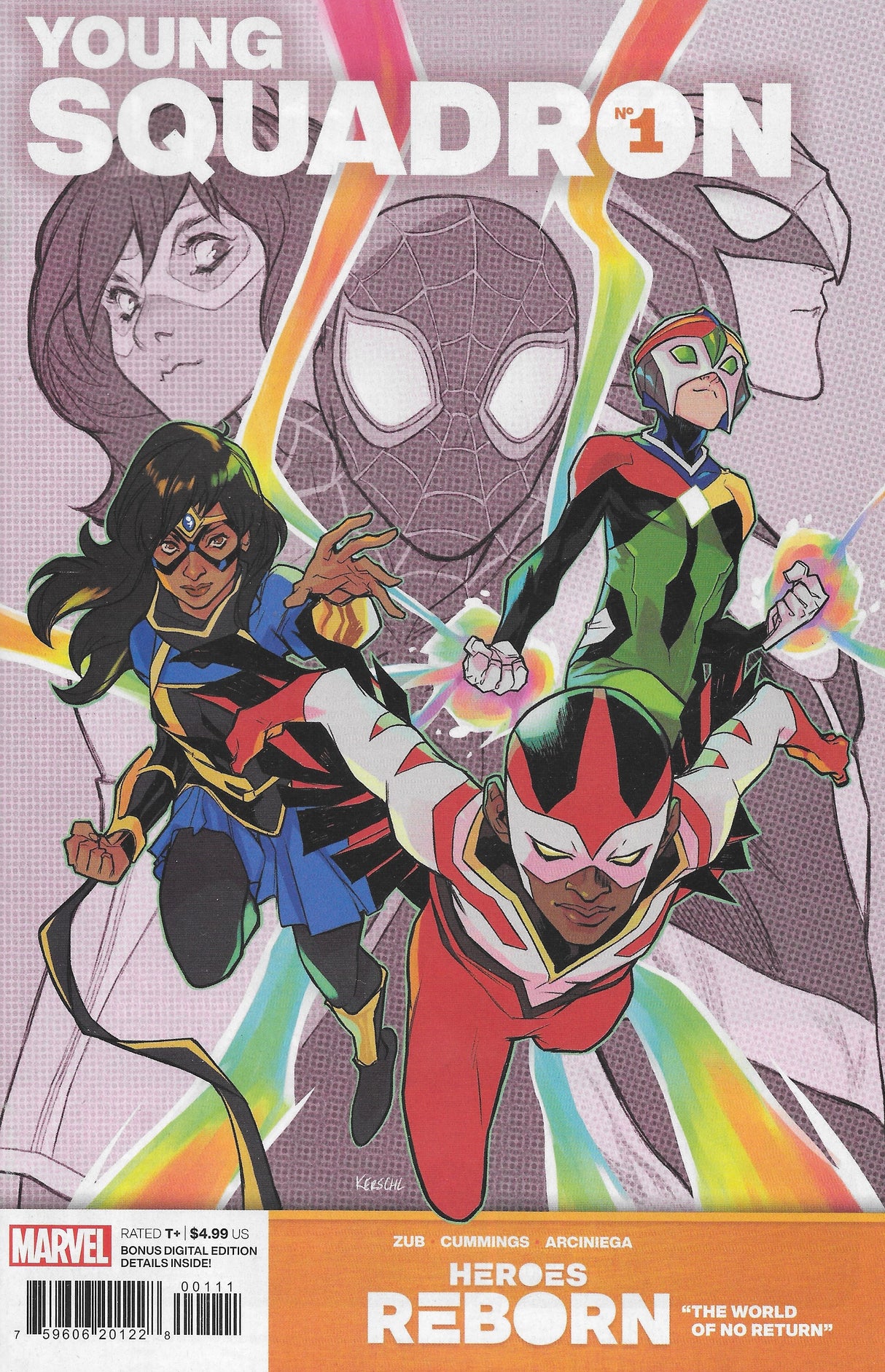 Heroes Reborn, Young Squadron #1 Comic