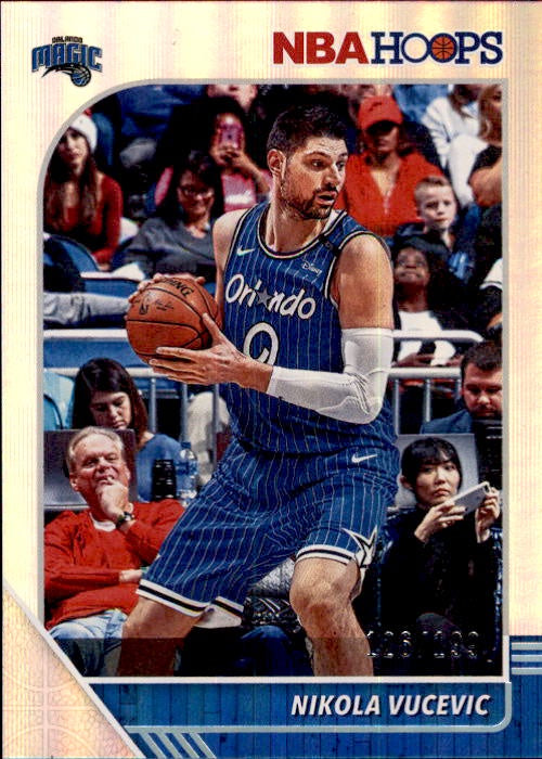 Nikola Vucevic, #142, Silver, 2019-20 Panini Hoops Basketball NBA