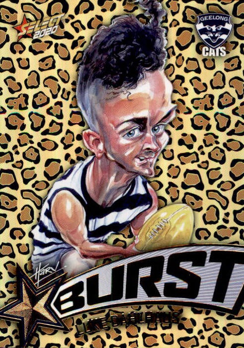 Luke Dahlhaus, Leopard Starburst, 2020 Select AFL Footy Stars
